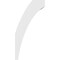 Ekena Millwork 5 1/2-in. W x 12-in. D x 24-in. H Thorton Architectural Grade PVC Knee Brace BRCP055X12X24THR - alternate 5